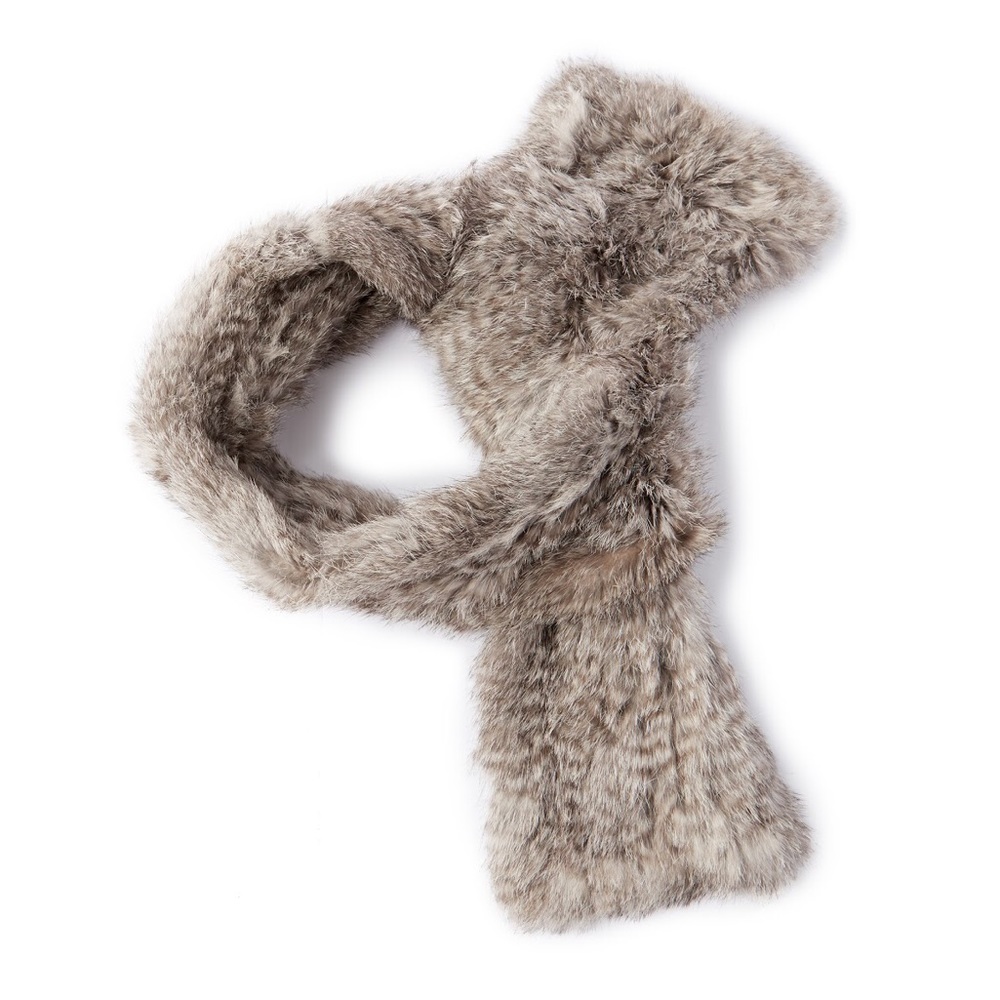 CLUB MONACO RABBIT SCARF